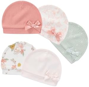Baby Hats Mittens and Socks Set Soft Cotton Newborn Hat Glove - Image 5