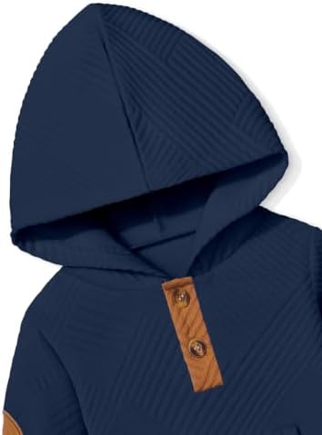 Oranchids Toddler Baby Boy Clothes Long Sleeve Hoodie Sweatshirt Tops and Pants - Image 5