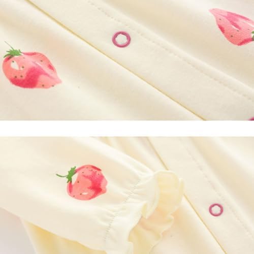 Infant Baby Girl Long Sleeve Romper Cotton Cute Style Newborn Toddler Jumpsuit - Image 5