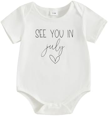 woshilaocai Baby Announcement Bodysuit Pregnancy Reveal by woshilaocai
