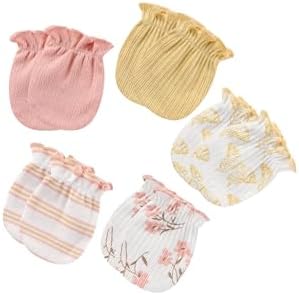 Baby Hats Mittens and Socks Set Soft Cotton Newborn Hat Glove - Image 3