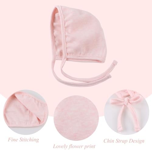 Yuoahcn Newborn Hats for Baby Girls Boys Cotton Beanie Soft Infant Hat - Image 5