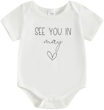 woshilaocai Baby Announcement Bodysuit Pregnancy Reveal by woshilaocai