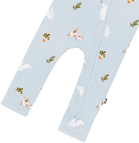 KYTE BABY Soft Bamboo from Rayon Long Sleeve Unisex Bodysuit, 0-24 Months - Image 4