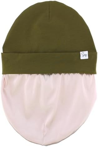 Jersey Beanie Hat for Newborn Baby Boys Girls Silky Satin Lined Hats Bonnet - Image 6