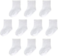 Baby Socks Infant White Crew Socks Baby Girls Soft Newborn Dress Sock Boys by CoziwillSocks