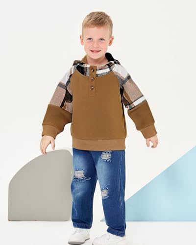 XUANHAO Baby Boy Clothes Toddler Outfits Hoodie Jeans Clothing 12 Months-5T - Image 3