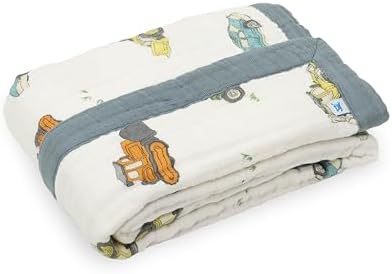 Little Unicorn Newborn Receiving Quilt | Ultra- Soft - Image 2