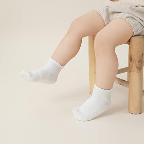 Aroveea Toddler Socks Non Slip Grip Ankle Baby 12 Pack - Image 2