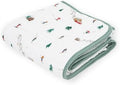 Little Unicorn Muslin Quilt Blanket | 100% Cotton Soft Multi-Layered Muslin by LittleUnicorn