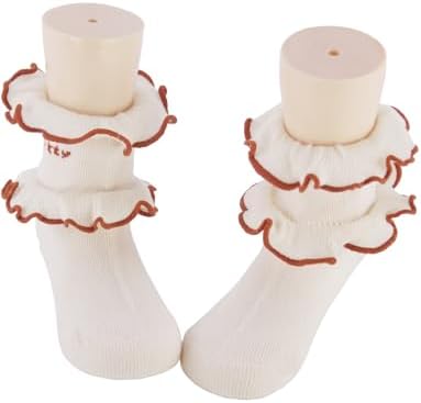 PrinceSasa Little Baby Girl Princess Lace Ruffles Socks Set - Image 3