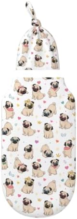 Candy Swaddle Blankets Soft Receiving Blanket Baby Swaddle Wrap - Image 2