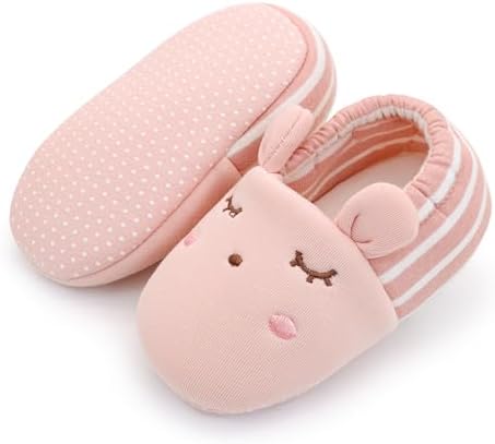 Baby Booties Girls Cozy Walking Shoes Warm Booties Toddler Soft Sole Shoes by Unknown