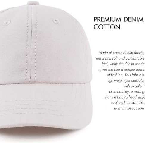 JANGANNSA Cotton Toddler Baseball Cap Baby Boy Sun Hat - Image 3