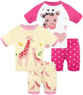 DAUGHTER QUEEN Girls Summer Pajamas Set 4 Pieces 100% Cotton Sleepwear Size 18 by DAUGHTERQUEEN
