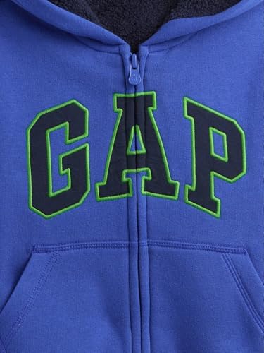 GAP Baby Boys' Cozy Logo Full Zip - Image 3