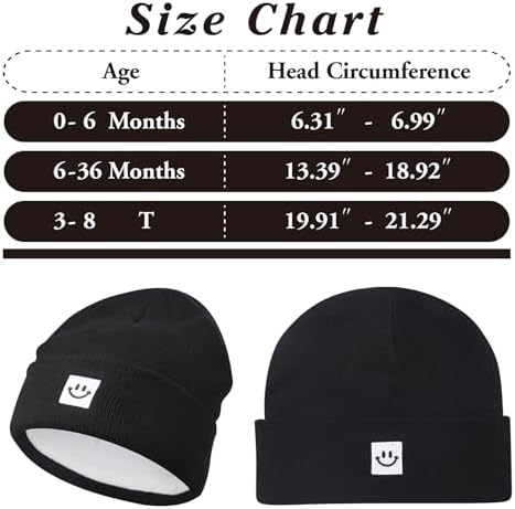 MaxNova 2 Pack Baby Beanie Fleece Lined Knit Toddler Hat - Image 7