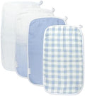 HonestBaby Organic Cotton Multi-layer Burp Cloths Multipack, One Size by HonestBaby