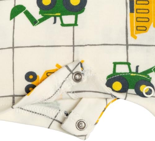 John Deere Baby Boys' One Piece Romper Newborn to Infant - Image 4