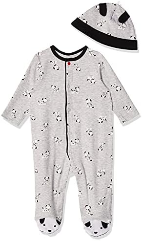 Little Me Baby Boy Clothes 2-Piece Baby Sleeper and Cap Set, 100% Cotton by LittleMeChildrensApparel