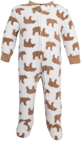 Hudson Baby Unisex Baby Fleece Sleep and Play - Image 3