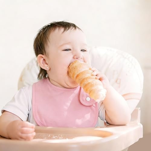 Waterproof Baby Bibs for Boys & Girls Soft and Absorbent Bandana Drool Bibs Set - Image 5