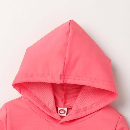 Happy Town Baby Fall Outfits for Girl Boy Long Sleeve Hoodie Top and Long - Image 4