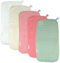 HonestBaby Multipack Woven Burp Cloths Soft Absorbent Multi-layered 100% by HonestBaby