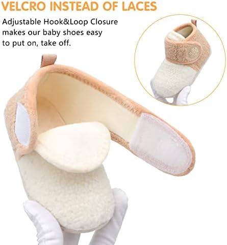 FEETCITY Baby Booties Girls Boys Infant Slippers First Walkers Shoes Warm Socks - Image 3