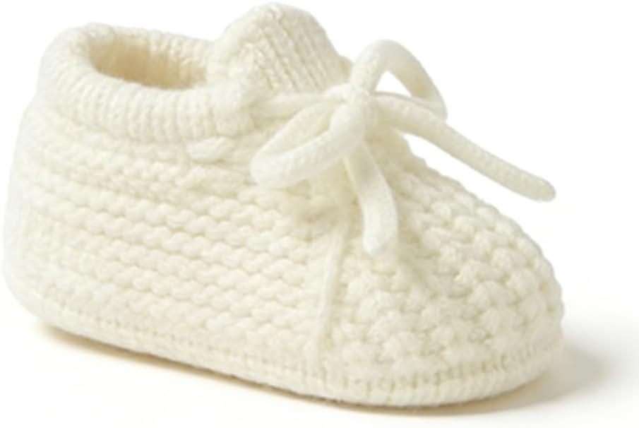 Newborn Shoes, Baby Girls Boys Hand Knit Booties, Photography Props, Photoshoot by Khocadw