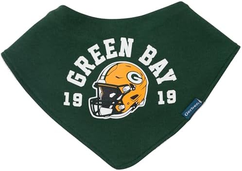 Gerber Baby Nfl Team Bandana Bibs and Burp Cloth Set - Image 3