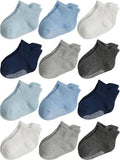 Aroveea Toddler Socks Non Slip Grip Ankle Baby 12 Pack by Aroveea
