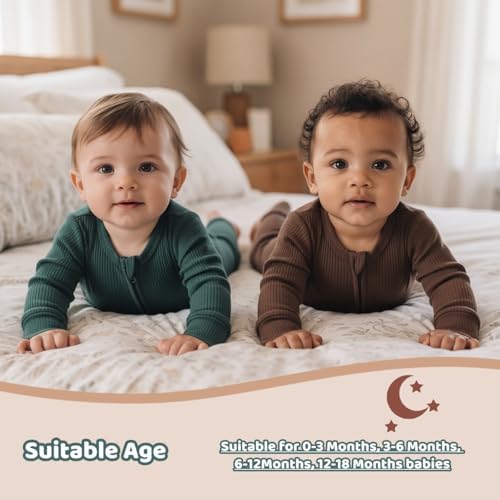 Bafeicao 3 Pack Baby Boy Girl Rompers - Image 5