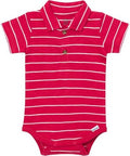Gerber Baby Boys' Short Sleeve Polo Bodysuit by Gerber