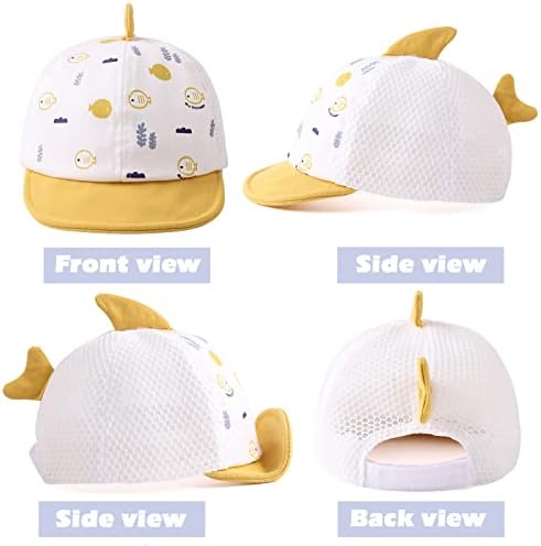 JANGANNSA Baby Duck Cap Infant Kids Sun Hat Bear Cute Cartoon Caps Spring Summer - Image 2