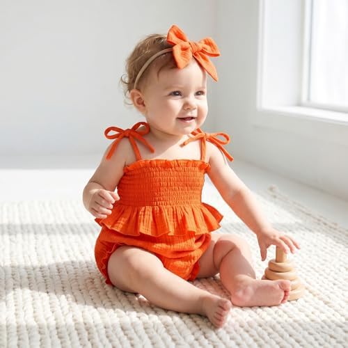 Baby Girl Romper Ruffle Newborn Girl Bodysuit Jumpsuit Baby Girl Clothes Outfit - Image 4