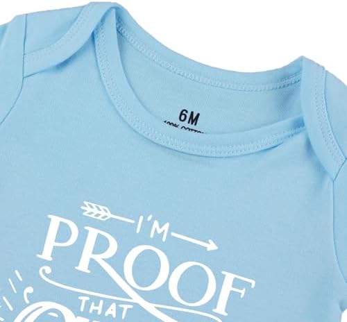 listery I'M Proof That God Answers Prayers Baby Bodysuit Baby Religious Infant - Image 4