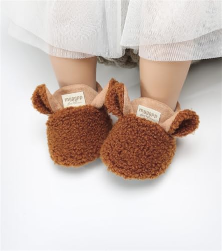 Baby Booties Cozy Fleece Slippers Soft Baby Shoes - Image 2
