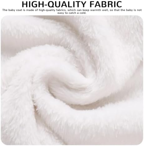 Baby Girl Winter Fleece Coat Toddler Boy Warm Jacket Infant Sweater Outwear - Image 6