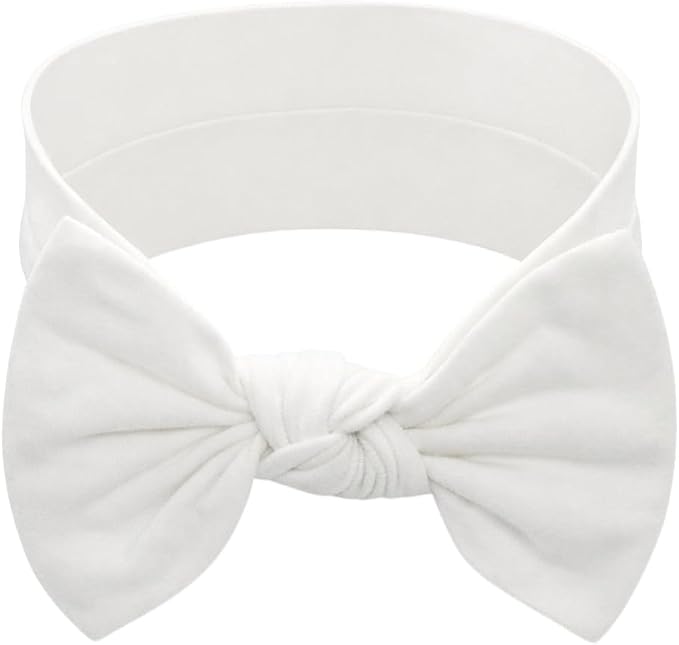 Baby Girl Headbands-Infant, Toddler Cotton Handmade Hairbands by BGBabygiz