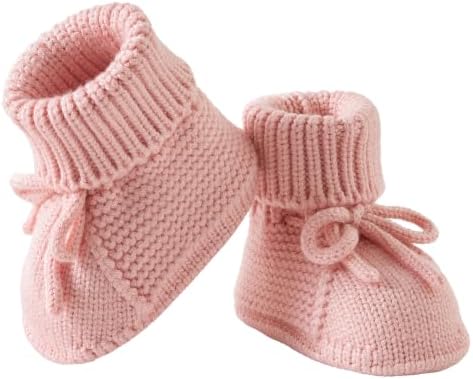 Jastore Baby Booties Newborn First Walkers Cozy Shoes Warm Knit Soft Booties by JASTORE