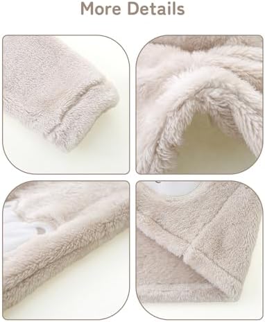 Unisex Baby Fleece Jacket Winter Sherpa Lined Hoodie - Image 5