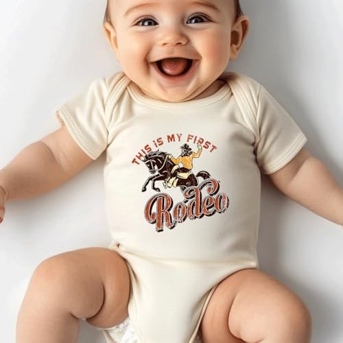 hrcfbk Infant Baby Boys Girls Bodysuit Newborn Short Sleeve Funny Letters Print - Image 6