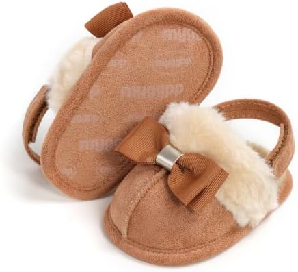 Baby Booties Cozy Fleece Slippers Soft Baby Shoes - Image 4