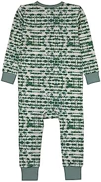 Hanes Baby Pure Comfort Organic Long Sleeve Footless Sleep N' Play, Infant - Image 2