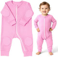 NurtureNauts® Scoot Suit, 100% Cotton, Elbow & Knee Pads, 2-Way Zipper by NurtureNauts