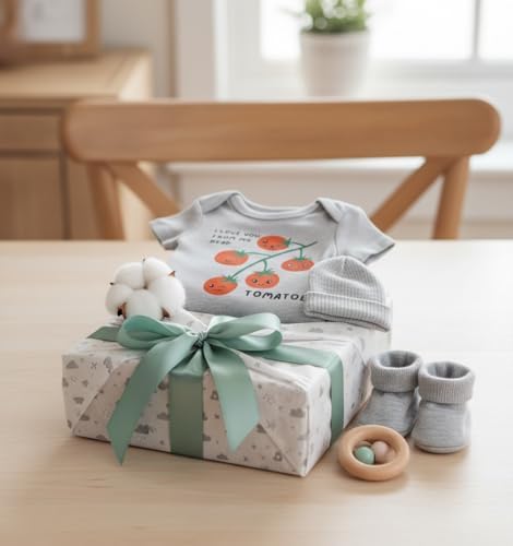hrcfbk Infant Baby Boys Girls Bodysuit Newborn Short Sleeve Funny Letters Print - Image 3