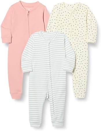 Amazon Essentials Unisex Babies' Cotton Zip-Front Sleep and Play Footless by AmazonEssentials