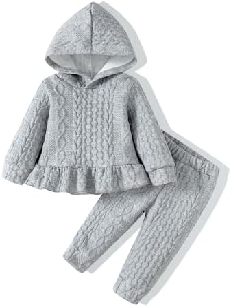 Renotemy Baby Girl Clothes Cute Fall Winter Toddler Girls Outfits 3M-3T by Renotemy