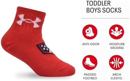 Under Armour Girls' Quarter Socks - Image 2